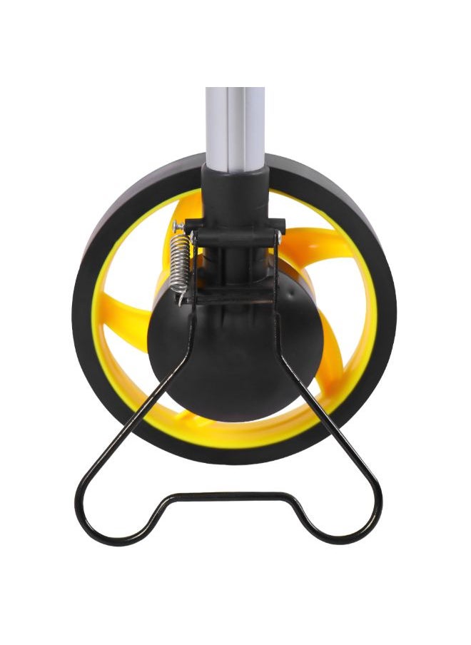 Generic Collapsible Digital Distance Measuring Wheel Yellow  - Image 3