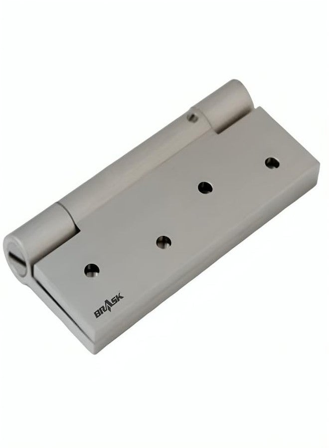 BRASK Brass Spring Hinges/Door Closer Hinge - Single Action 4" (Silver (Pack of 2)) - Image 4