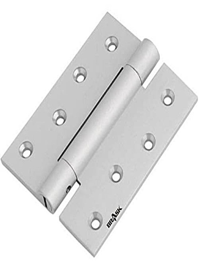 BRASK Brass Spring Hinges/Door Closer Hinge - Single Action 4" (Silver (Pack of 2)) - Image 2