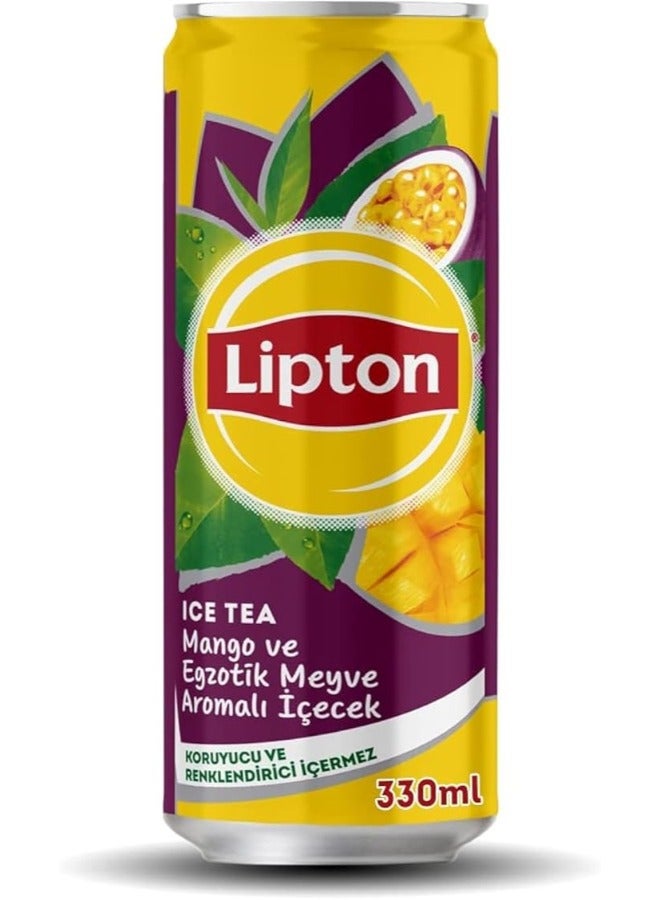 Lipton Refreshing Mango Flavored Iced Tea Drink 330ml