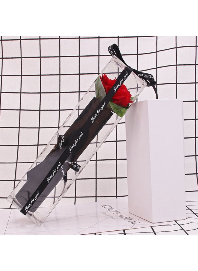 Red Rose | 1Pc Artificial Soap Rose Flower Gift| Present - Image 1