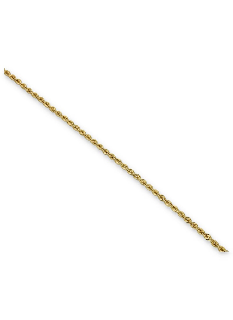 FK Jewellers - Gold Rope Bracelet 18KT - Image 1