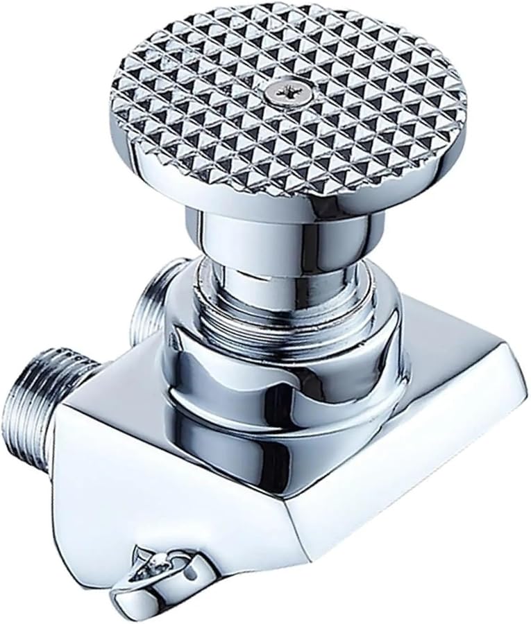 صنبور حوض الحمام من نوع دواسة القدم المائلة صمام المياه العمودي - Image 2