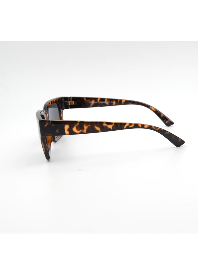 MADEYES نظارات شمسية للرجال بحماية من الأشعة فوق البنفسجية EE21P415-2 - ديمي - Image 3