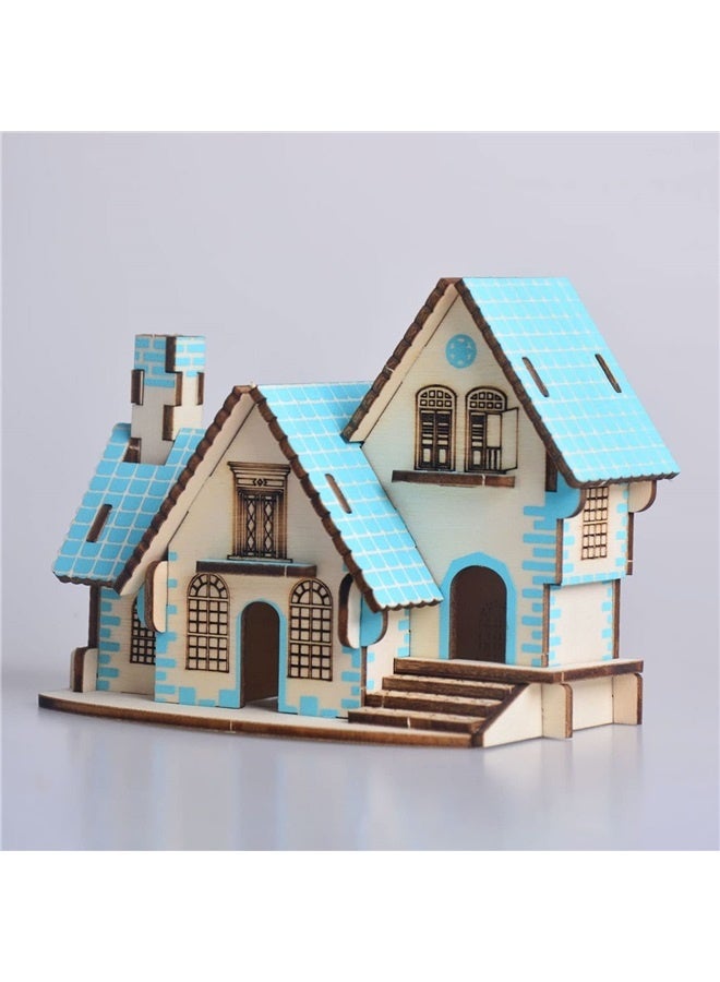 3D Kids Wooden Puzzles for Girls 14+ Years Old and Adults, Romantic Coffee Bar 29Pcs with Mini House, Good Gifts for Playing House - Image 5