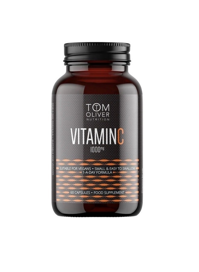 Tom Oliver Vitamin C 1000Mg Capsules 60'S
