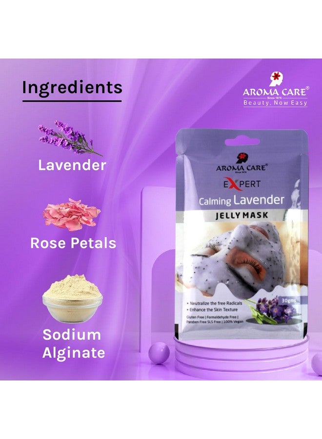 Aromacare قناع هلام اللافندر المهدئ من أروما كير إكسبيرت، 30 جرام، نباتي - Image 3