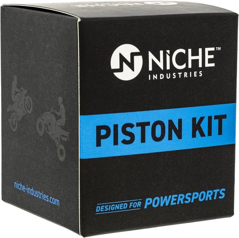 8TEN Store NICHE Stock Piston for Arctic Cat 50 Bombardier DS50 Polaris Scrambler Predator 50 A13100116000 0450801 0450733 (40mm) - Image 2
