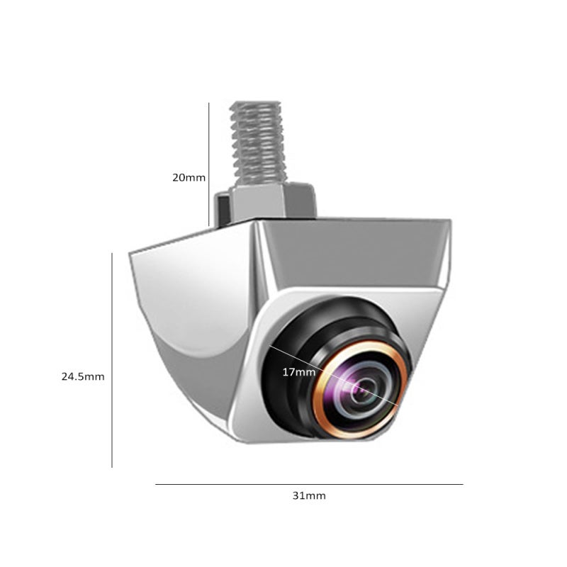 Car Backup Camera: 1080P HD 170° Wide Angle Fisheye - 360° Adjustable Angle IP68 Waterproof Night Vision Front View Camera for Cars, SUVs, Truck Pickups, Campers - Image 5