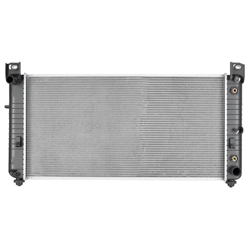 SPELAB Engine Coolant Radiator CU2423 - Compatible with Chevy Silverado, Suburban, Tahoe, Compatible with GMC Sierra, Yukon, Escalade - Automatic Transmission - TOC - No EOC - Replace# 15193108, 2423 - Image 1