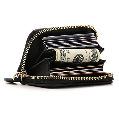 Otto Angelino Genuine Leather Coin and Credit Card Wallet - RFID Blocking – Unisex - Image 3