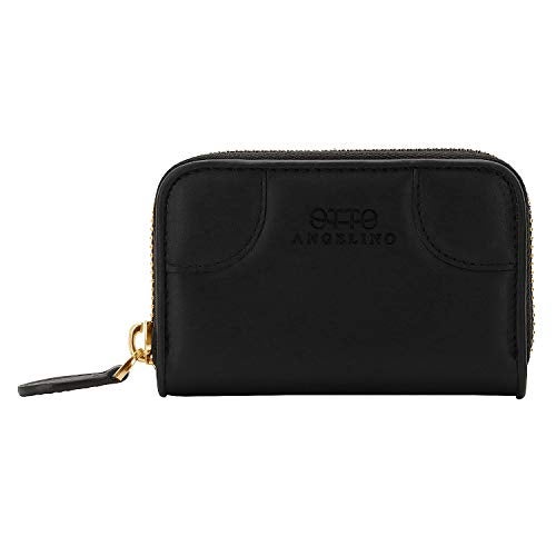 Otto Angelino Genuine Leather Coin and Credit Card Wallet - RFID Blocking – Unisex - Image 5