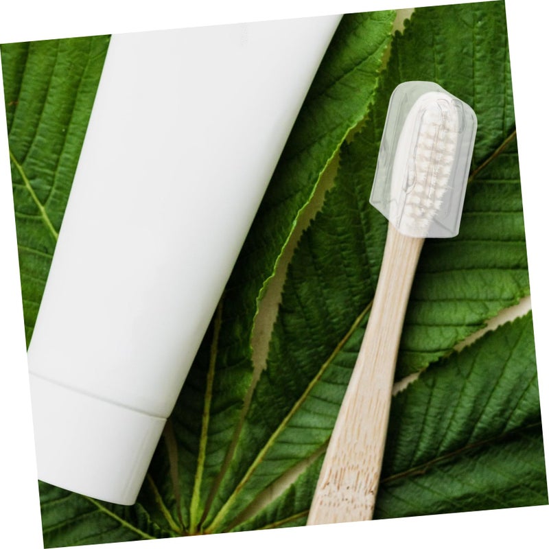 Toothbrush Head Covers Dustproof Caps Set Of 20 For Travel And Home Use - Image 5