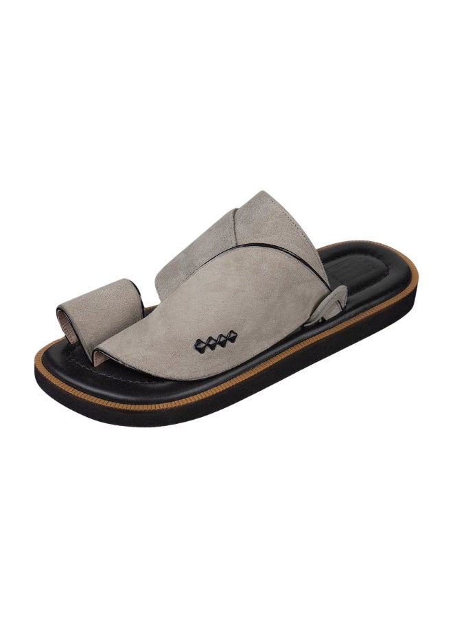 NAD Natural gray suede arabic sandals  - Image 1