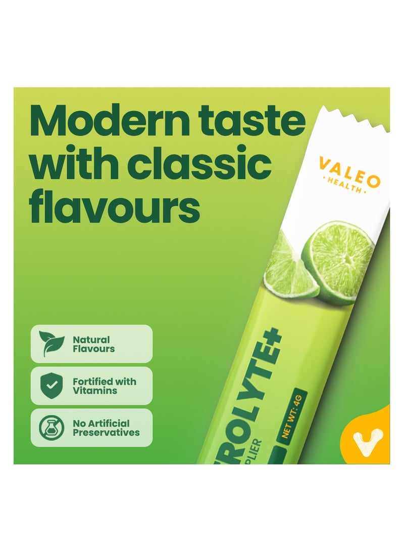 Valeo Hydration - Lemon / Lime Stick Pack - 20-4 grams 80g - Image 2
