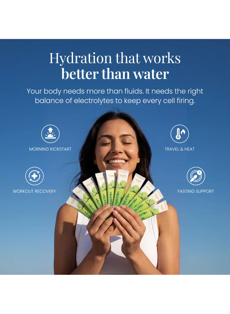 VALEO Valeo Hydration - Lemon / Lime Stick Pack - 20-4 grams 80g