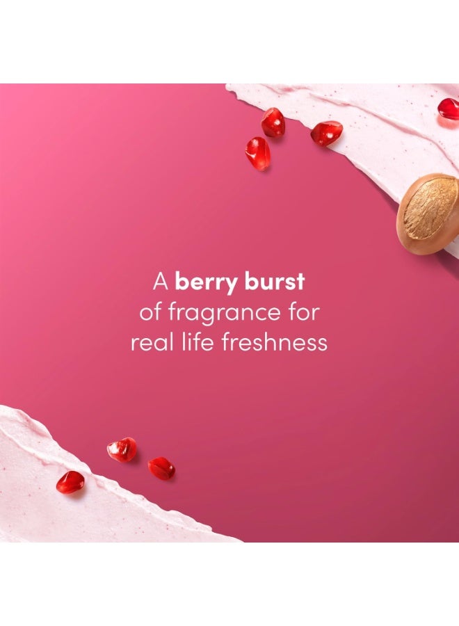 Dove Pomegranate & Shea Butter Body Scrub Exfoliates and Deeply Nourishes for Smooth, Radiant Skin 15 oz