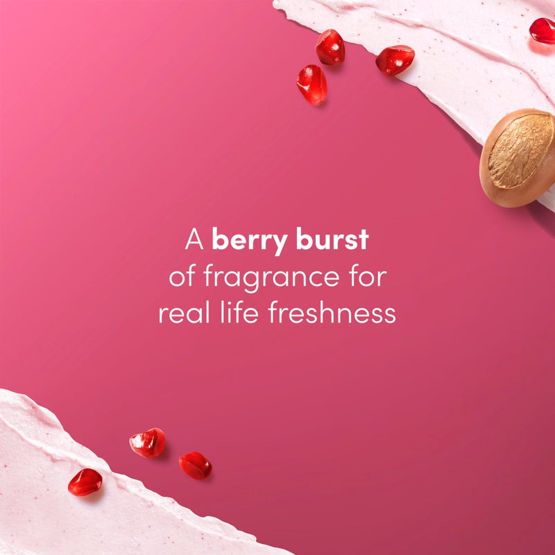 Dove مقشر الجسم دوف بالرمان وزبدة الشيا ينظف ويغذي بعمق لبشرة ناعمة ومشرقة 15 أونصة - Image 4