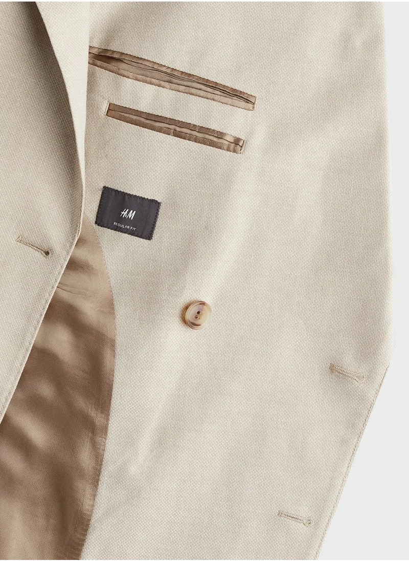 اتش اند ام Regular Fit Double Breasted Blazer