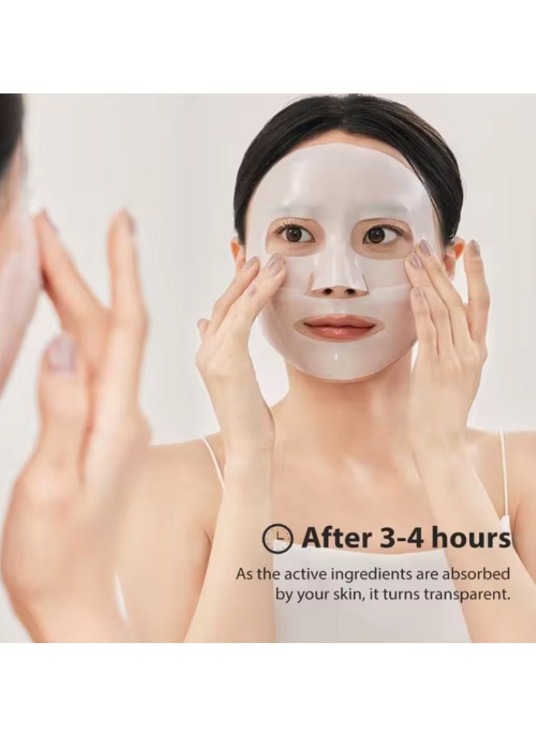 Deep Collagen Overnight Mask 36gx4ea | The real collagen 2,160,000ppb | Facial sheet masks with low molecular weight collagen for elasticity, firming, and moisturizing - Image 3