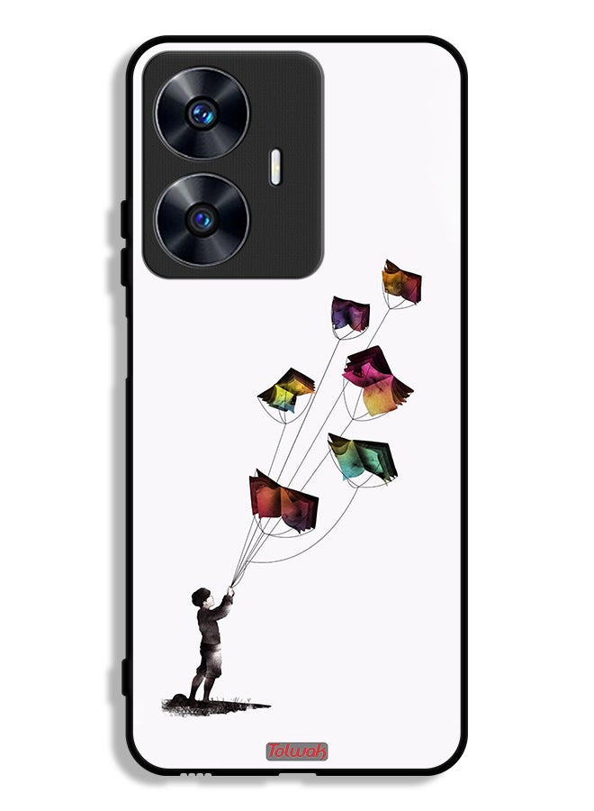 Tolwak Realme C55 Protective Case Cover Kites Of Book - Image 1