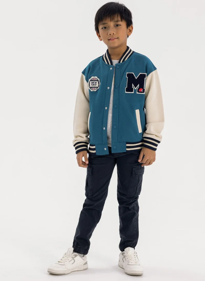 مينوتي Kids Boys  Boys  Fleece Baseball Jacket