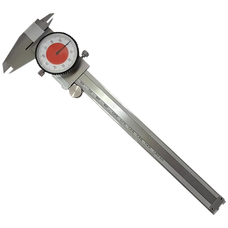 Stainless Steel Dial Caliper 0 01mm Precision External Internal Depth Step Measurement - Image 1