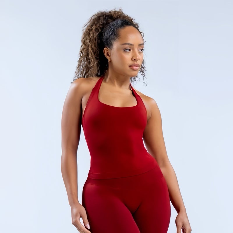 Sale Dfyne Seamless Yoga Backless Neck Anti-Running Sports Vest Women'S Body Shaping Vest - Image 5