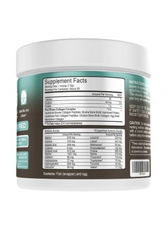 Herbtonics Multi Collagen Protein Powder Collagen Peptides Type (1,2,3,5 and 10) A Quality Blend of Grass-Fed Chicken, Wild Fish, Egg Hydrolyzed Collagen Bovine…  - Image 2