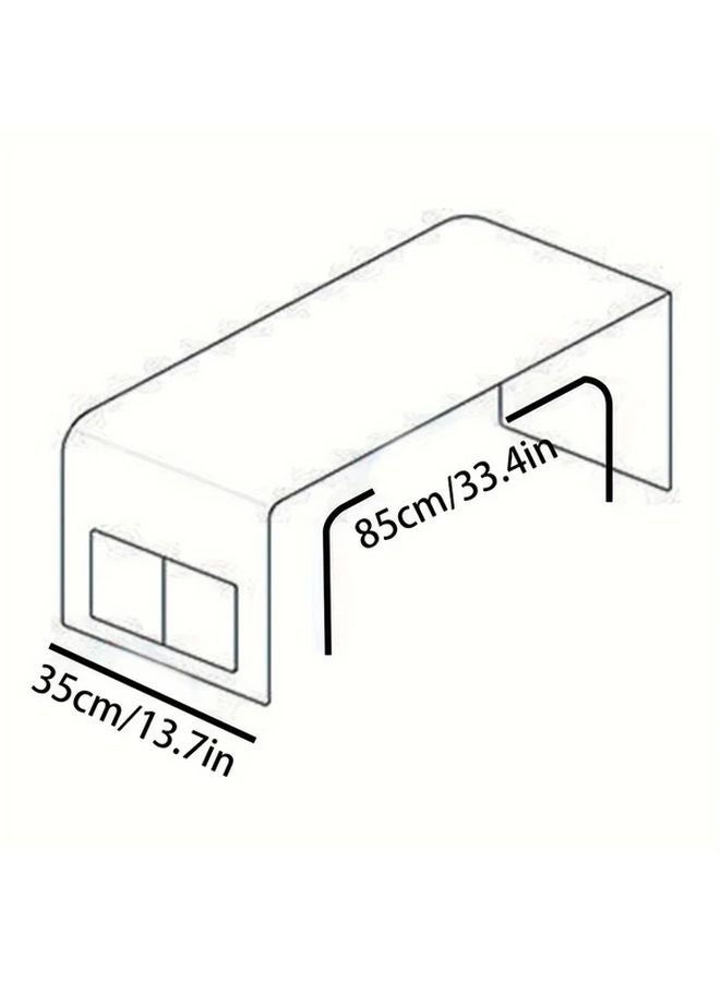 Pink Strawberry Heart Pattern PVC Microwave Dust Cover Waterproof Oil Proof Home Appliance Protector - Image 4