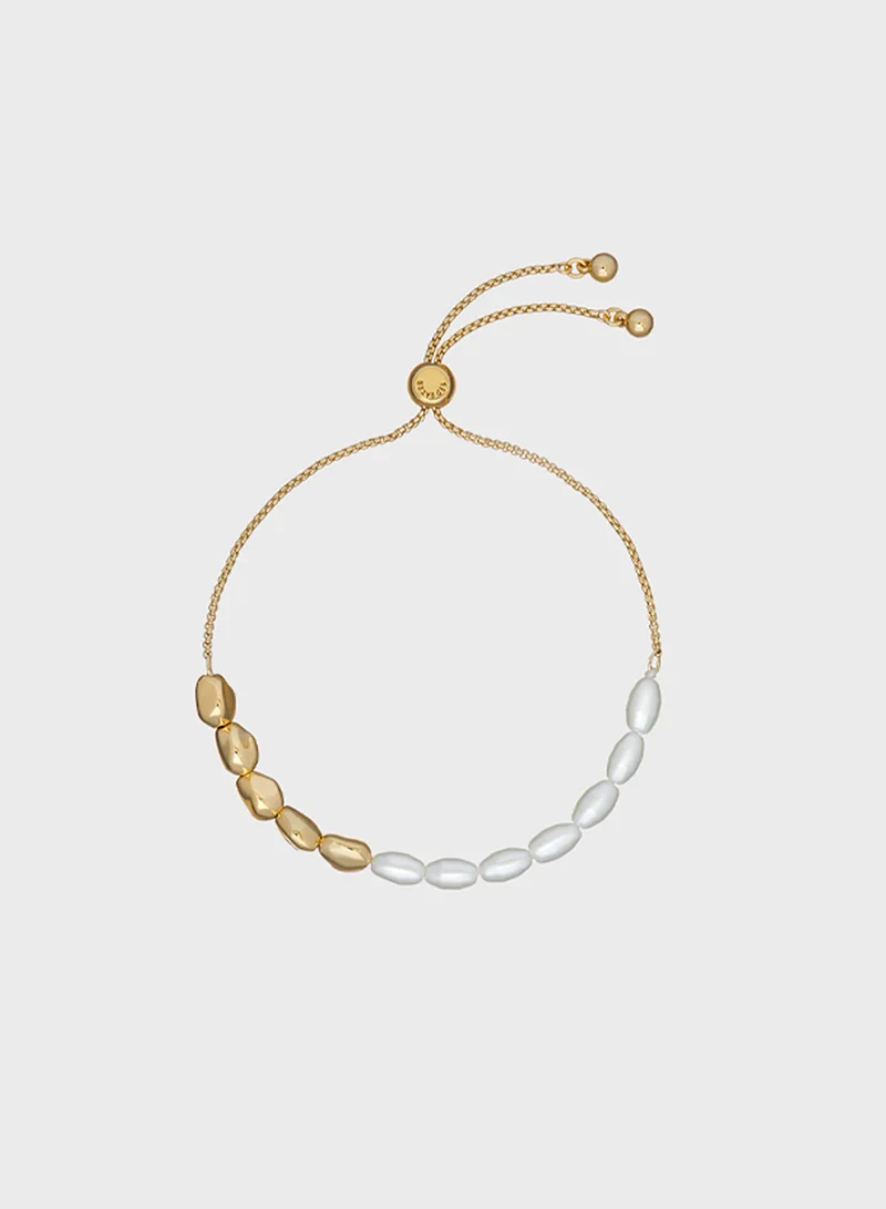 Inela Island Pearl Bead adjustable Bracelet