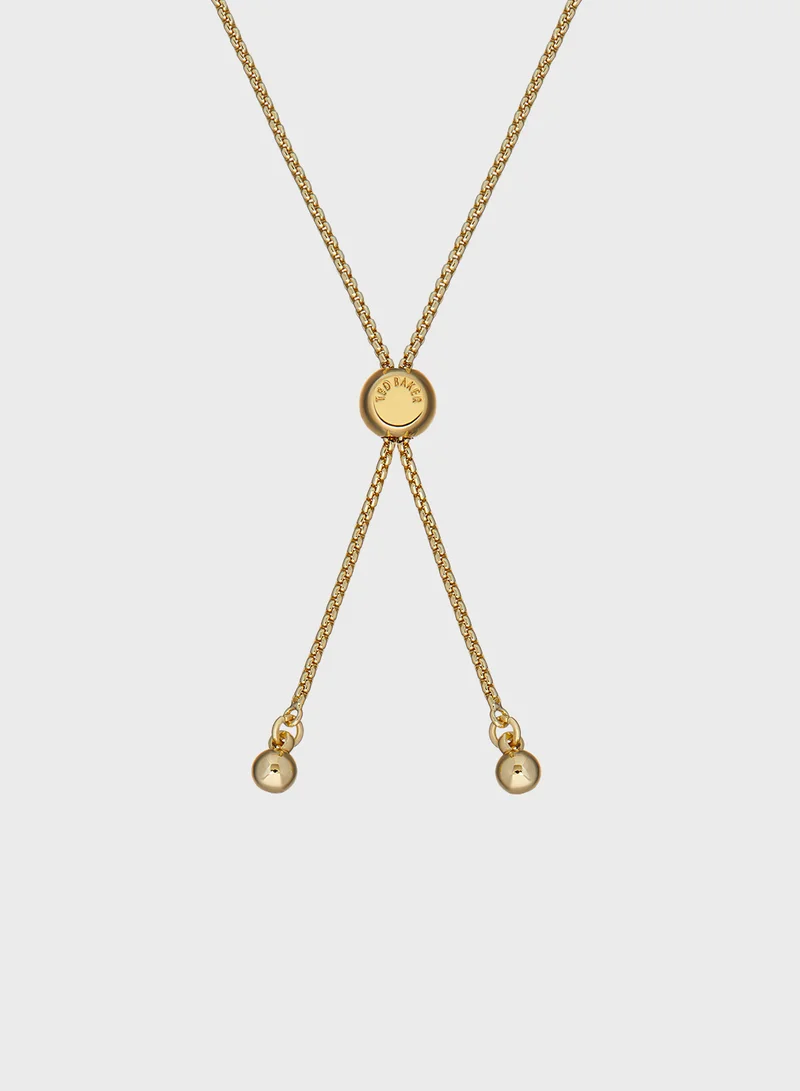 Ted Baker Inela Island Pearl Bead adjustable Bracelet