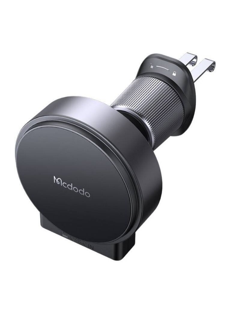 Mcdodo CH 3000 Wireless Car Charger Fast 15W Charging with Retractable USB C Cable - Image 3
