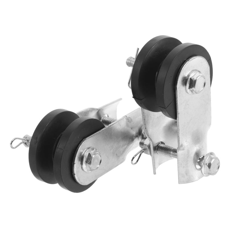 2Pcs Universal Ceiling Fan Mounting Bracket Adjustable Height Support Steady Operation - Image 2