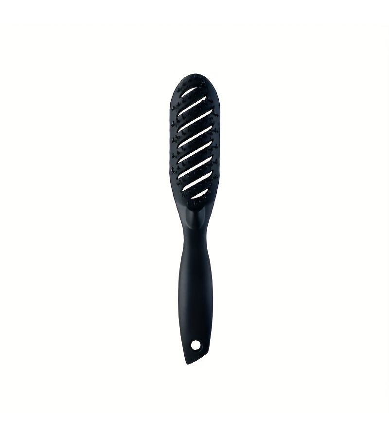 Black Heat Resistant Nylon Comb for All Hairstyles Unisex Styling Tool - Image 3