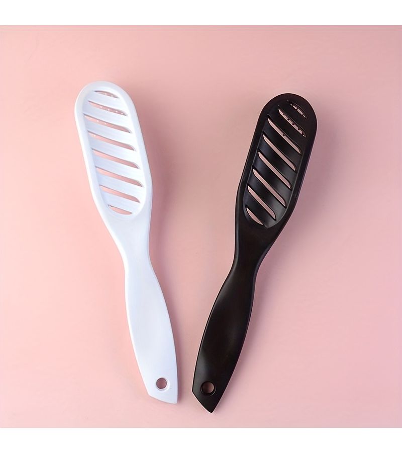 Black Heat Resistant Nylon Comb for All Hairstyles Unisex Styling Tool - Image 5
