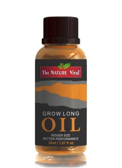The Nature Vital Men's Grow Long Body Massage Oil 30ml 