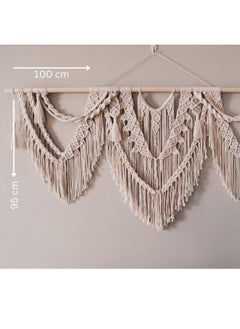 Xl Macrame Pattern Wall Hanging Handmade - pzsku/ZEB3E1266A721917130DFZ/45/_/1728392807/f536064d-a15e-4edb-9f4e-38097963b45a