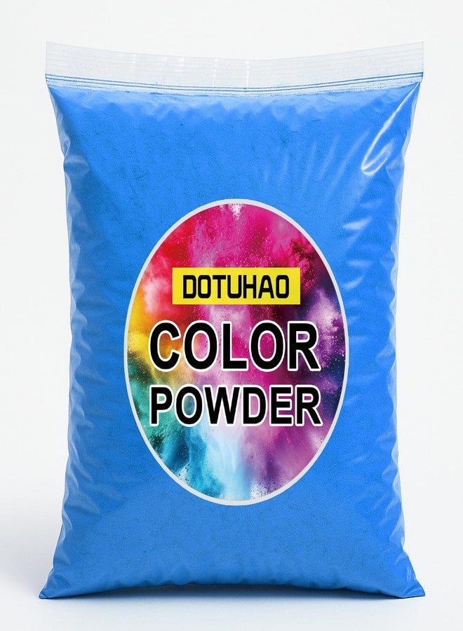 DOTUHAO Gender Reveal Powder - 1 LB Blue Color Powder, Colors Run Powders, Perfect for Boy or Girl, Colosr Toss, and Car Burnout, War Paint, Holi Festival - Perfect Gender Reveal Powders (Blue,1 LB) - Image 1