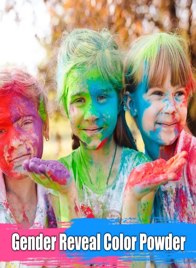 DOTUHAO Gender Reveal Powder - 1 LB Blue Color Powder, Colors Run Powders, Perfect for Boy or Girl, Colosr Toss, and Car Burnout, War Paint, Holi Festival - Perfect Gender Reveal Powders (Blue,1 LB) - Image 4