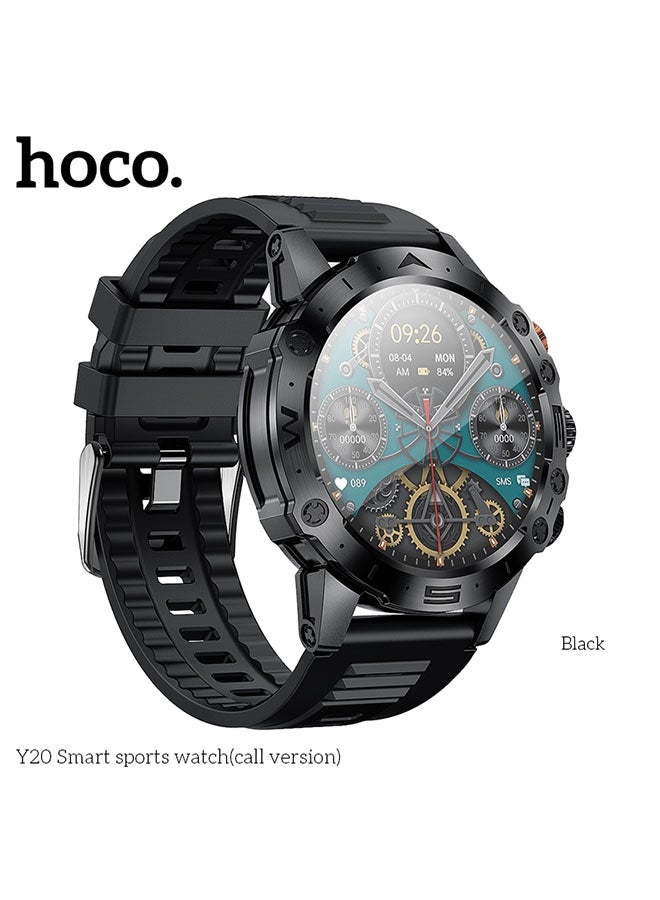 hoco. Y20 Smart Sports Watch (Call Version) Multi-Sport Modes Original - Image 2