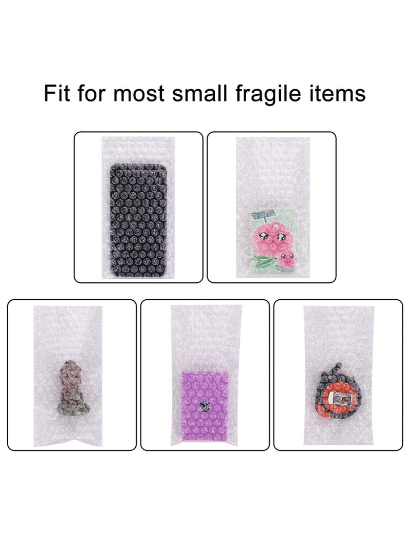 Y&D 200 Pack Bubble Out Bags 4"x 8" Clear Pouch Bags, Cushioned Pouches for Moving, Shipping and Storage, Double Walled Cushioning  - Image 4