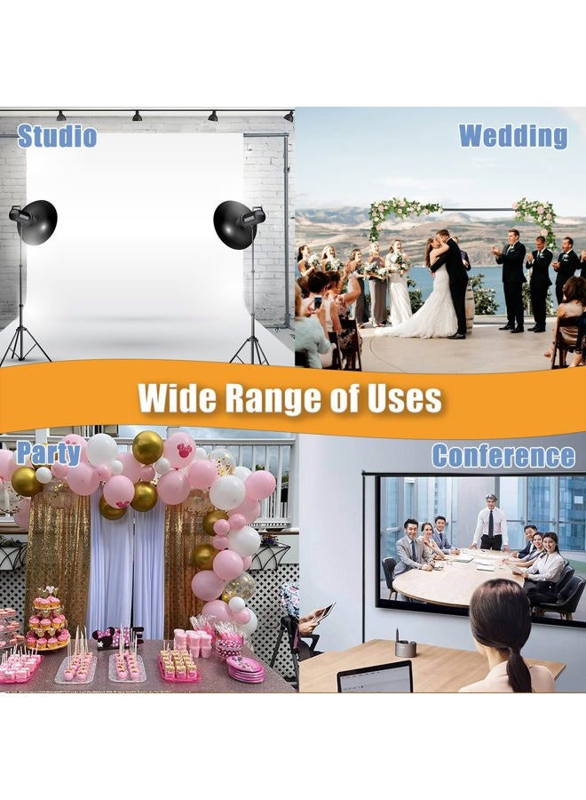 DNSbabi Versatile Heavy Duty Backdrop Stand with Wheels, 10 * 7ft Adjustable Photo Background Stand, Banner Backdrop Stand for Parties/Photography/Birthday/Studio - Image 5