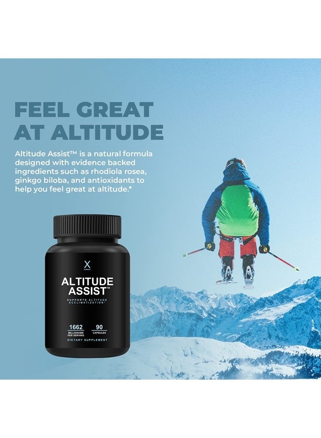 HUMANX مساعد الارتفاع - الوقاية من مرض الارتفاع - تخفيف للرياضات الجبلية (التزلج، التزلج على الجليد، التسلق) - غير معدّل وراثيًا، نباتي، كيتو - تركيبة للتكيف، مكمل مرض الارتفاع - من HumanX - Image 4