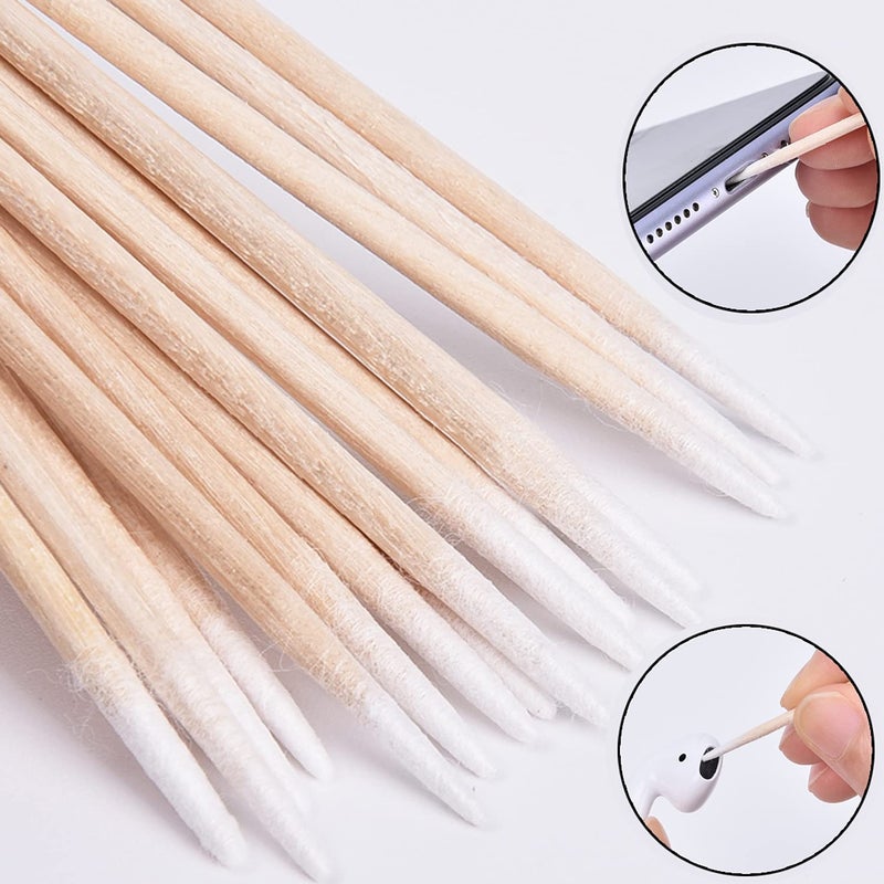 WedFeir 108pcs Cleaning Kits for iPhone, for Airpod Cleaner Kit Phone Jack Charger Port Hole Plug Speaker Cleaner Tool for Cameras Keyboards Headphones. - Image 5