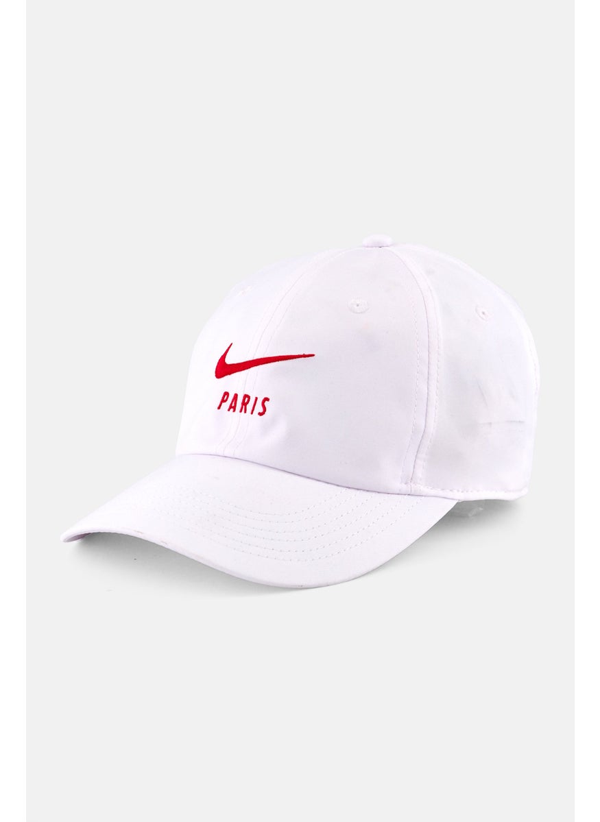 Nike Kids Boy Embroidered Logo Sports Cap, White  - Image 1