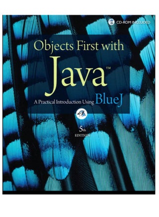 Objects First with Java | مقدمة عملية لبرمجة الكائنات باستخدام BlueJ