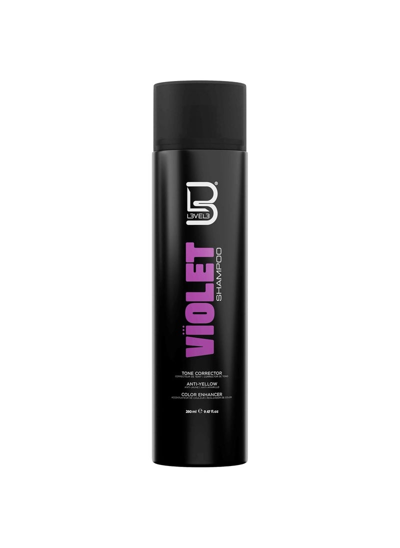 L3 - L3 Level 3 Violet Shampoo with Color Protection  Moisture Balance  Hair Repair and Strengthen  947 Fl Oz - Image 1
