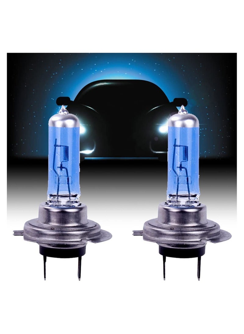 SYOSI SYOSI 4Pcs H7 100W 6000K Xenon Gas Halogen Headlight Car Vehicle 12V Ultra Bright White Fog Halogen Lamp Bulbs Car Head Light Lamp  - Image 2