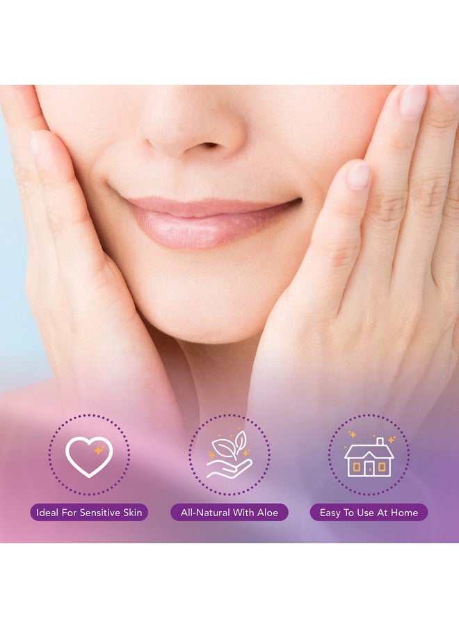 Hair off - Air Off Facial Buffer Allnatural Pain & Chemical Free Facial Hair Remover Exfoliates Skin Hair Inhibitor & Slows Regrowth Good For Travel & Touchups (3 Buffers Per Box Pack Of 1) - Image 1